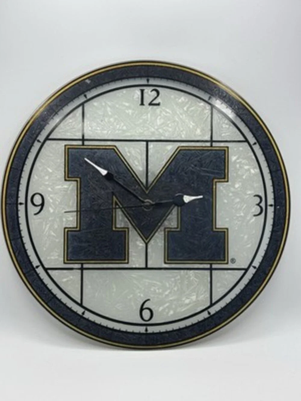 U of M University of Michigan Wall Clock , 12